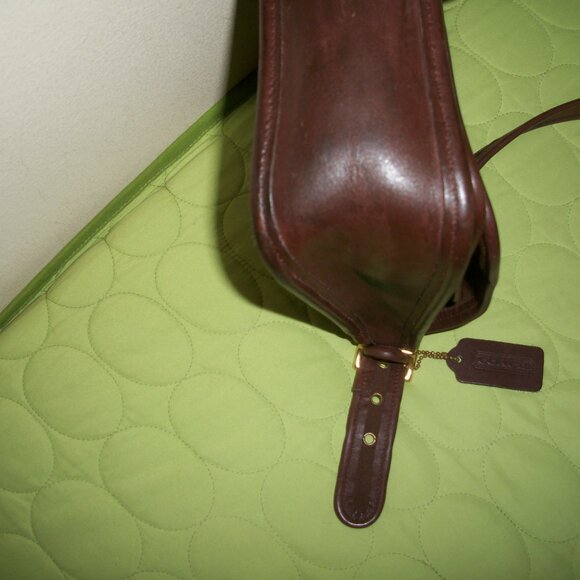 Vintage Coach 9145 Legacy Studio Flap Brown Bag - Picture 7 of 16